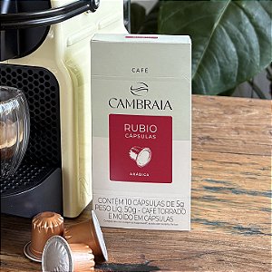 Café Cambraia Rubio em Cápsulas - 10 unidades - 5g