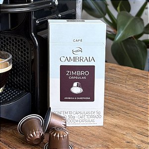 Café Cambraia Zimbro em Cápsulas - 10 unidades - 5g