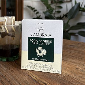 Café Cambraia Fora de Série Drip Coffee - 10 unidades - 10g