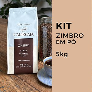 Kit Café Cambraia - Zimbro- em pó