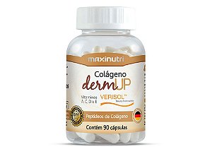 Colágeno Hidrolisado DermUp Verisol 750mg 90 cápsulas - Maxinutri