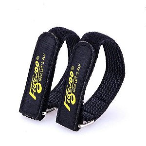 Cinta Bateria 2 peças FLYWOO Kevlar bateria alça com punho de borracha tecida e fivela de metal - 20mmX250