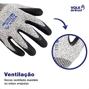 LUVA CUT OIL VOLK CA36606