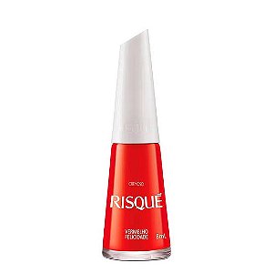 Esmalte Risque Vermelho Felicidade