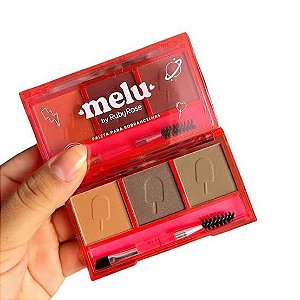 Paleta Para Sobrancelhas Melu 01 - Ruby Rose