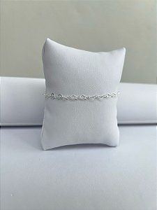 Pulseira Delicada Prata Premium