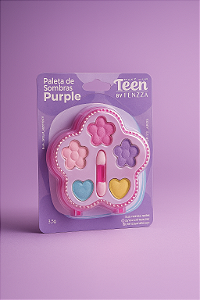 PALETA DE SOMBRAS PURPLE TEEN FENZZA