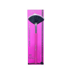 Pincel Leque Ruby Anjo para Iluminador e Blush