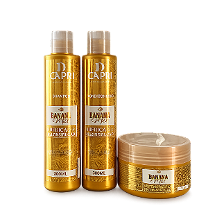Kit Banana e Mel Capri Nutrição e Reconstrução
