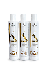 Kit Care Keratin 3 Passos Capri Cabelo