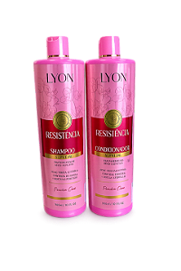 Kit Shampoo e Condicionador Lyon Resistência 1L