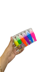 Marcador Marca Texto Peixinho Cores Neon