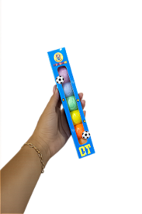 Marca Texto Bola Colorido 6 Cores
