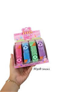Borracha Stick Sorvete Colorida para Escola