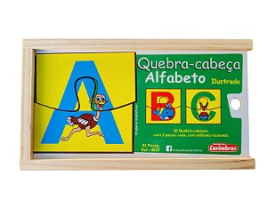 Quebra Cabeça do Alfabeto (3 anos+)