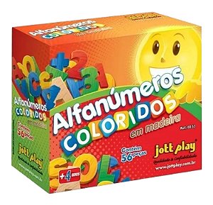 Alfanúmeros Coloridos (4 anos+)