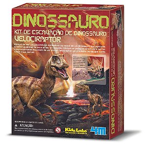 Kit De Escavação - Velociraptor (8 anos+)