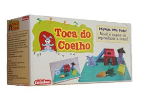 Brinquedo Educativo: Toca do Coelho