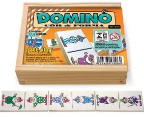 Jogo de Dominó - Cor e forma (3 anos+)