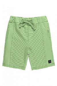 Bermuda Infantil Masculina em Moletom Verde Upbaby