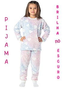 Pijama Infantil Inverno Feminino