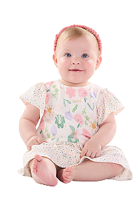 Vestido Bebê Com Calcinha