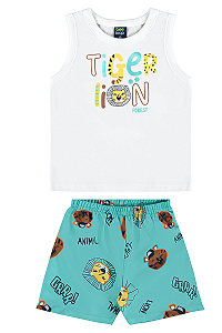 Conjunto Bebê Menino Regata e Short