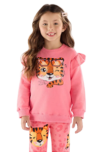 Conjunto Infantil Feminino Inverno Blusão e Legging Up Baby