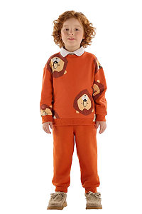Conjunto Moletom Infantil Menino Blusão e Calça Up Baby