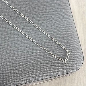Cordão 3 por 1 70cm em Prata 925