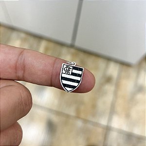 Pingente Escudo Flamengo em Prata