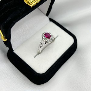 Anel de Formatura em Prata - modelo 7008