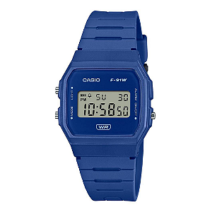 Relógio CASIO Digital Preto F-91WB-2A1DF