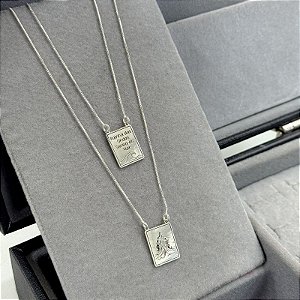 Escapulário Iemanjá em Prata