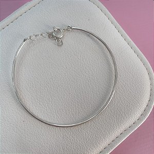 Bracelete Prata com Extensor