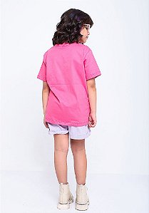 Camiseta Infantil R Kids rosa