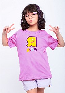 Camiseta Infantil R Kids roxa