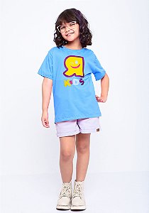 Camiseta Infantil R Kids Azul