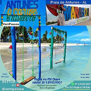 Praia de Antunes - AL