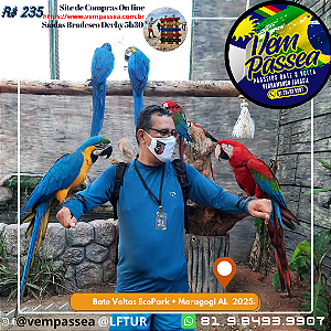31 jan EcoPark Zoológico em Maragogi