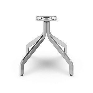 BASE GIRATÓRIA PARA POLTRONA EM ALUMÍNIO AQ-30