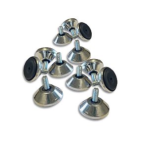 KIT 20 UNIDADES SAPATAS INOX REGULÁVEIS