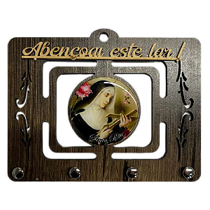 Porta chave em MDF resinado Santa Rita