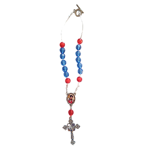 Dezena de carro São Carlo Acutis cristal