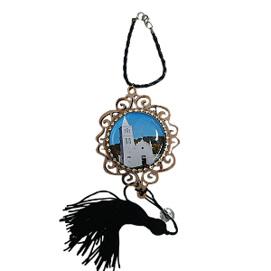 Adorno para Carro São Joaquim em MDF