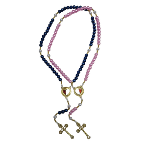 Terço do Casal Coração União Perfeita