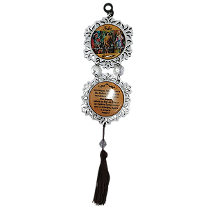 Adorno Mini Círculo Arcanjos em MDF