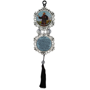 Adorno Mini Círculo São Francisco em MDF