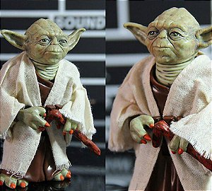 Mestre Yoda Star Wars Boneco Realista Colecionável 12cm 100% Original