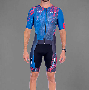 Macaquinho Tri c/ Manga Woom 140 Aero Masculino
